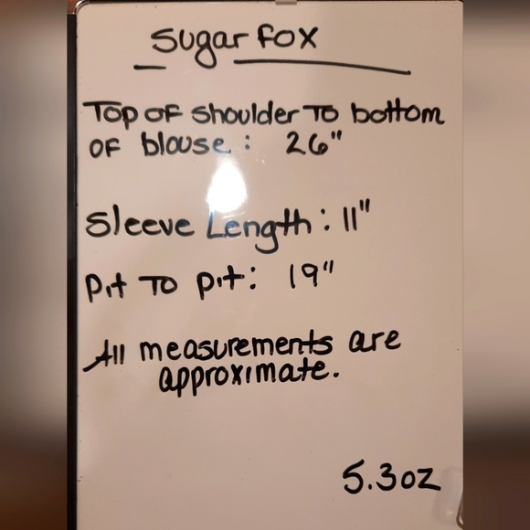 Sugarfox Colorblock Short Sleeve Blouse size 1X - Picture 11 of 11